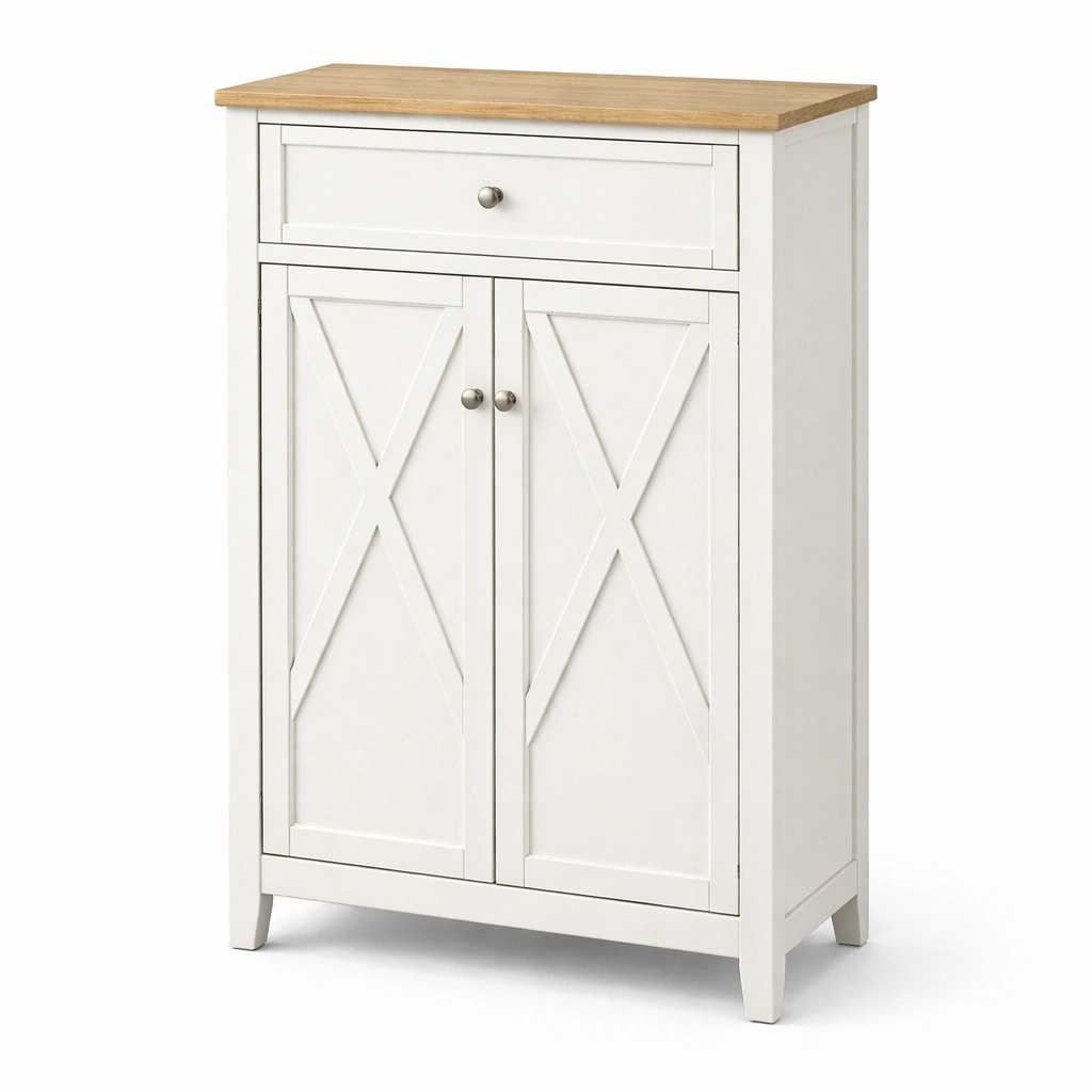 Sideboard Weiss Holzoptik-hometava